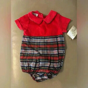 NWT Baby Blessing Christmas outfit
